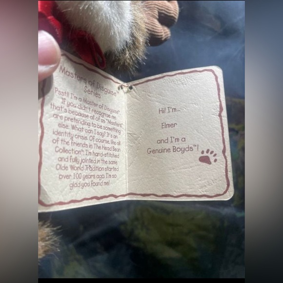 Boyds Bear Mini Moose plush approx 7” - Picture 9 of 11